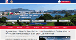 Desktop Screenshot of luzimmobilier.com
